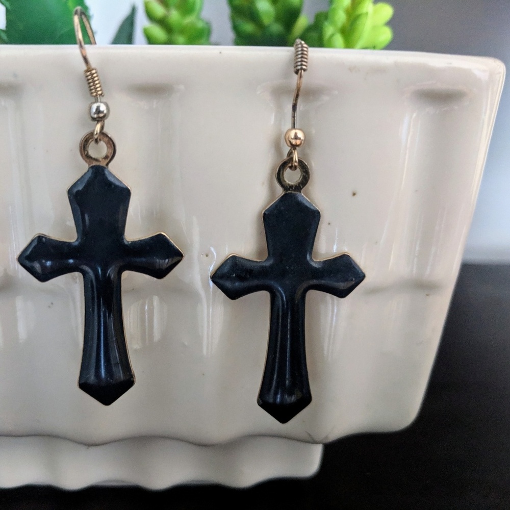 Cross Earrings